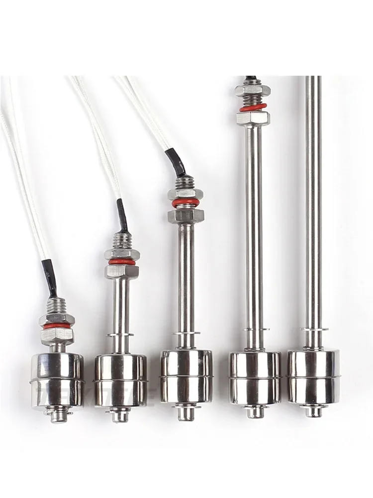 Interrupteur à flotteur, tour d'eau en acier inoxydable, résistant aux hautes températures, contrôleur de niveau d'eau automatique, capteur de température