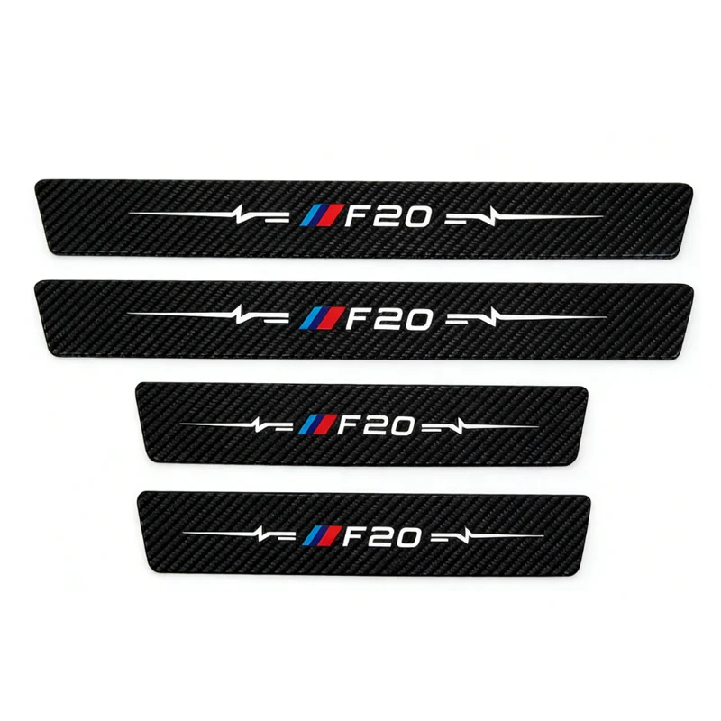 

Car Styling Door Threshold Sill Trunk Protective Strip Waterproof Decals for F20 Logo Anti Scratch Dirty Tape Decoration