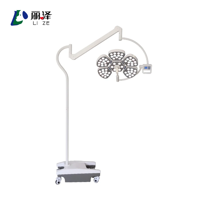 

Светодиодный хирургический светильник LIZE PET прямо с завода, безтеневой, в форме лепестка, для медицинского использования, прочный металлический, с тематикой животных (собак)