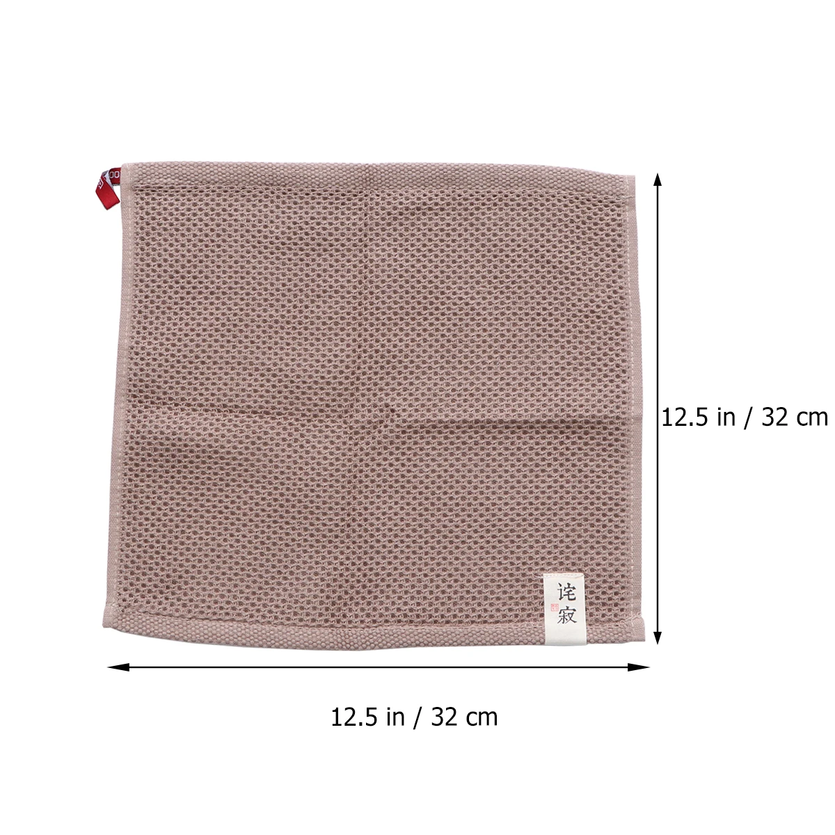 

32 X32cm Pure Cotton Square Towel Towels Kitchen Washcloths Hand Waffle