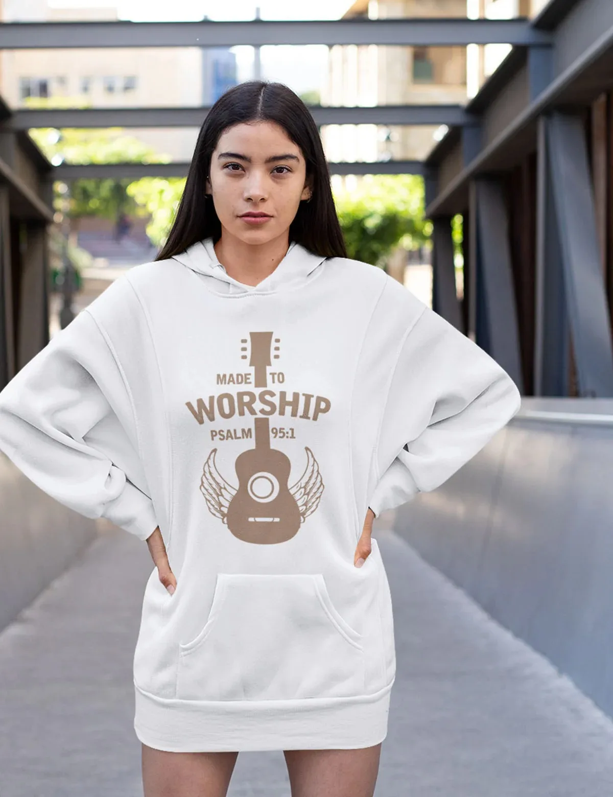 

Made To Worship Trendy Hoodie Men's and Women's Long Sleeve Hooded Sweatshirt Pullover Tops Sportswear Streetwear Women Clothing