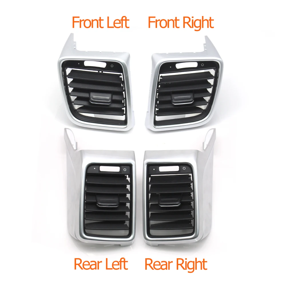 Car Interior Front Rear Air Conditioning Left Right AC Vent Grille Outlet Cover Panel Trim For Porsche Panamera 970 2010-2016