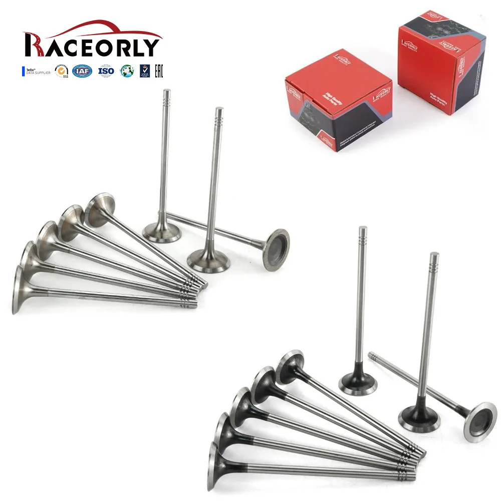 RACEORLY Intake & Exhaust Valve Set For Mini Cooper Clubman S JCW 1.6 N14B16A