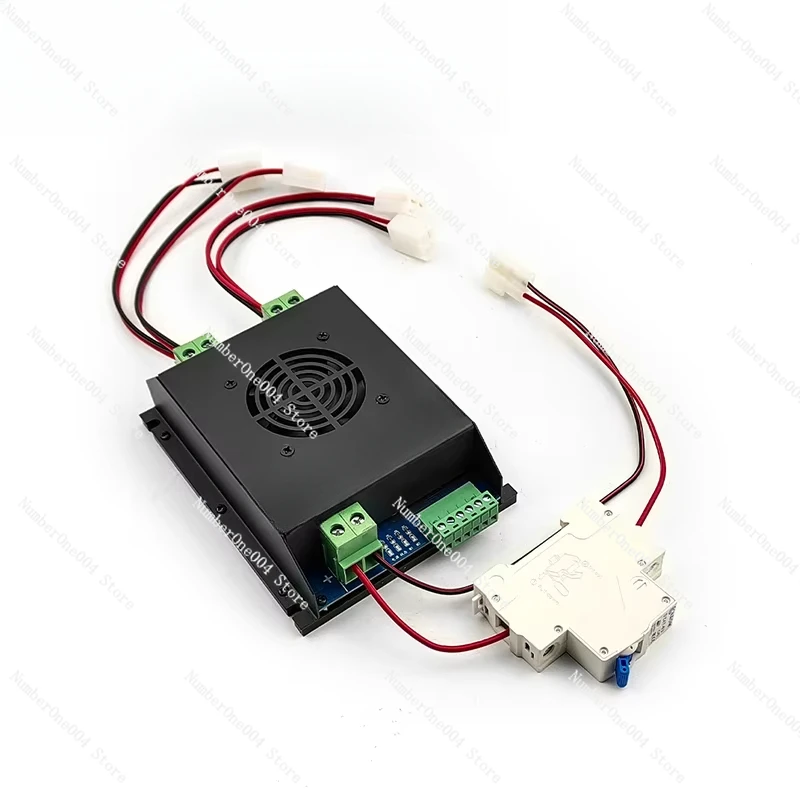 24V 4WD Electric Brushed DC Brushed Motor Controller 50A with Wireless Joystick Compatible with Dual Drive Device