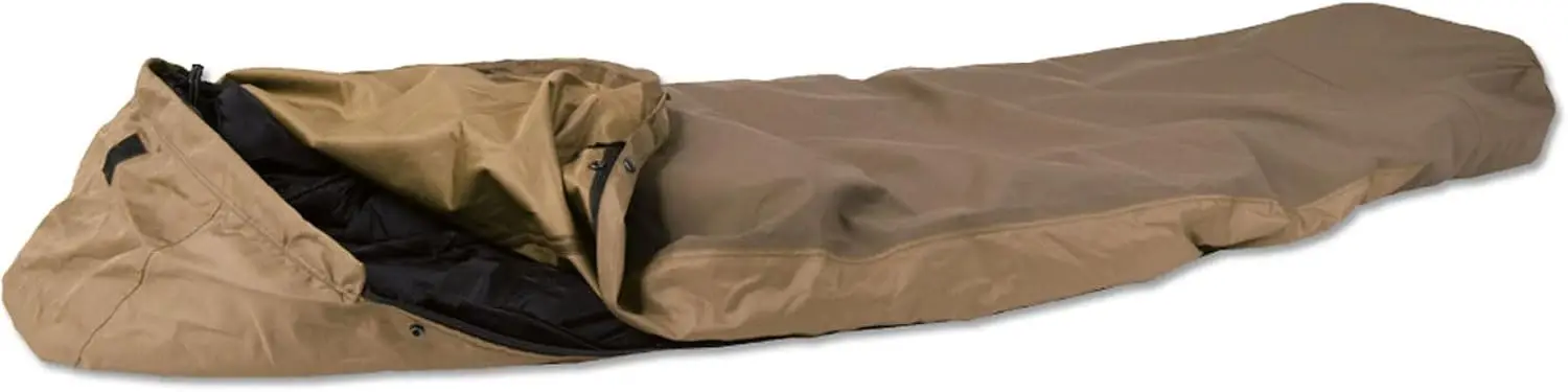 Trilaminate Durable Waterproof Lightweight Breathable Tactical Outdoor Camping Hiking Generous Cut Sleeping Bag Cover with Zip