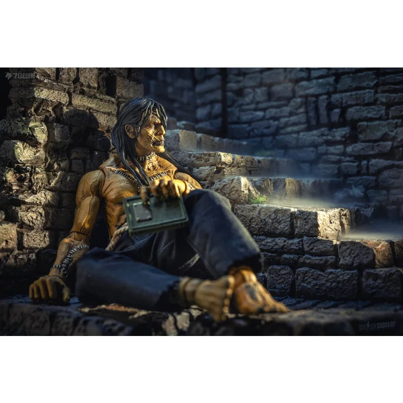 Four Horsemen Studios figura genuina serie Obscura criatura de Frankenstein modelo móvil juguetes exquisitos regalo coleccionable