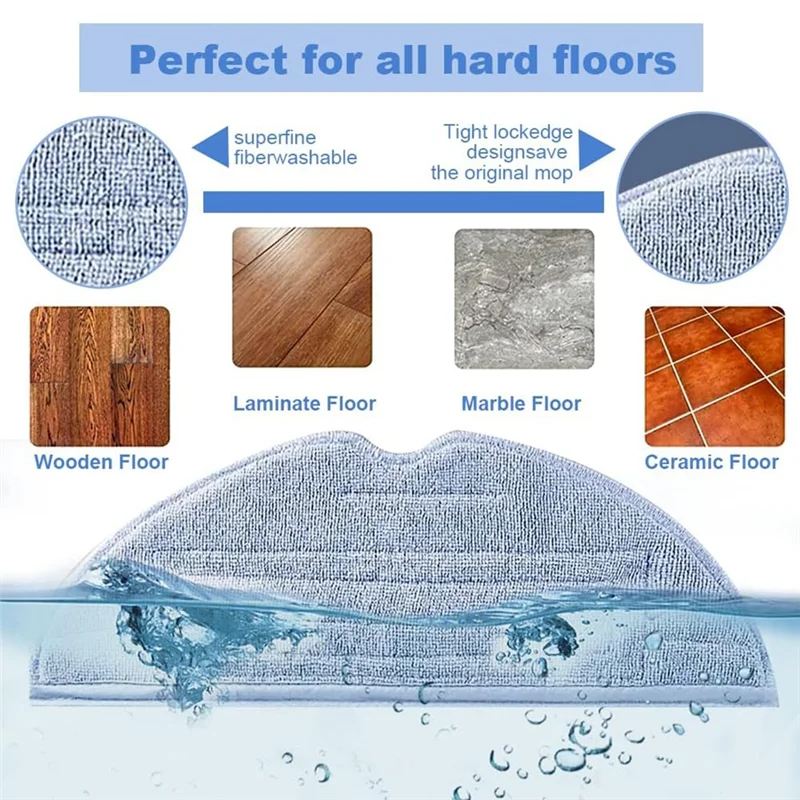 M02K-For Roborock S7 Maxv Ultra / S7 Pro Ultra مكنسة كهربائية فرشاة جانبية رئيسية ممسحة قماش فلتر Hepa أكياس الغبار الملحقات