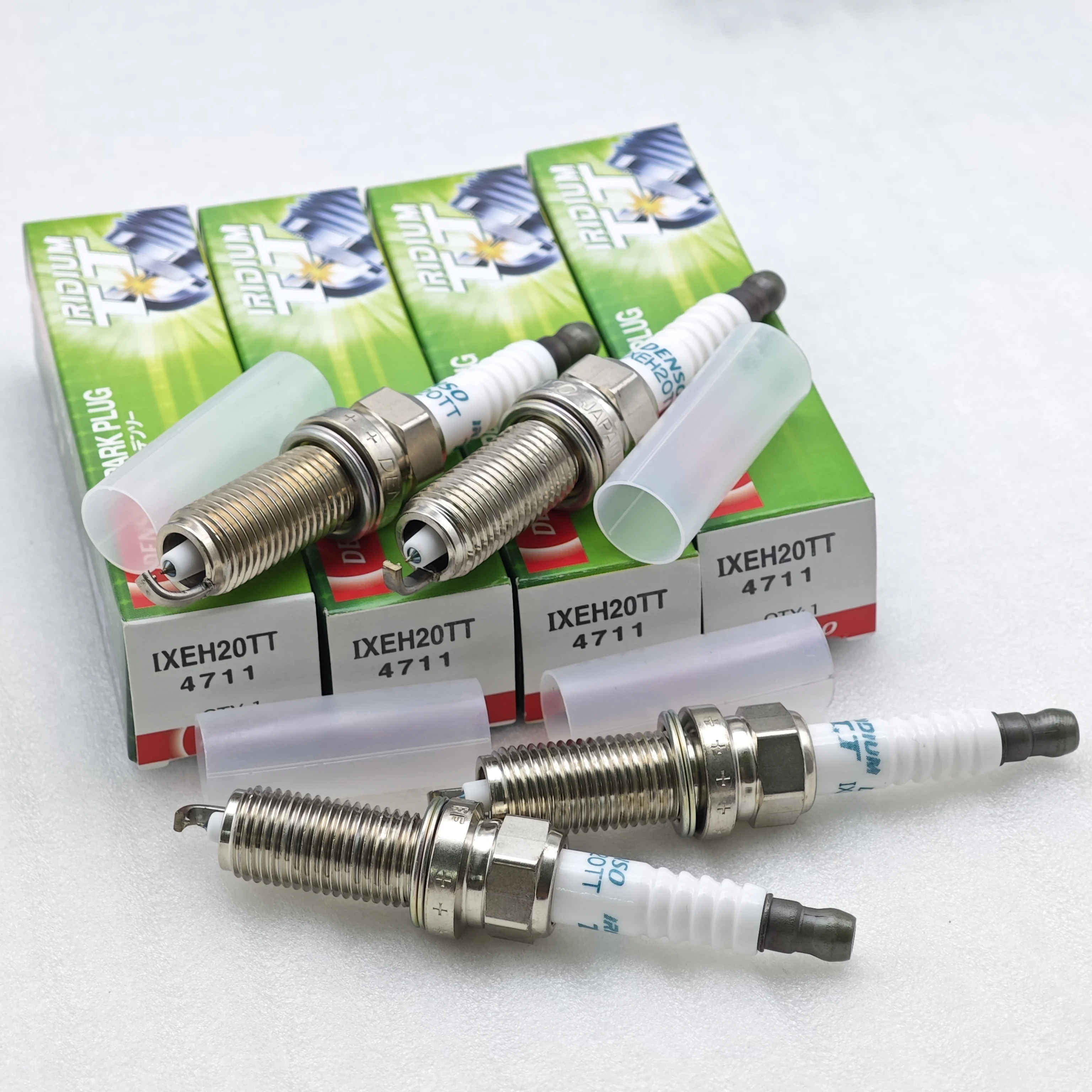 

4pcs Original DENSO Iridium Spark Plug IXEH20TT 4711 Suitable for TOYOTA Engine Code 1ZR-FAE, 1ZR-FE, 2ZR-FE NISSAN QR25DE etc