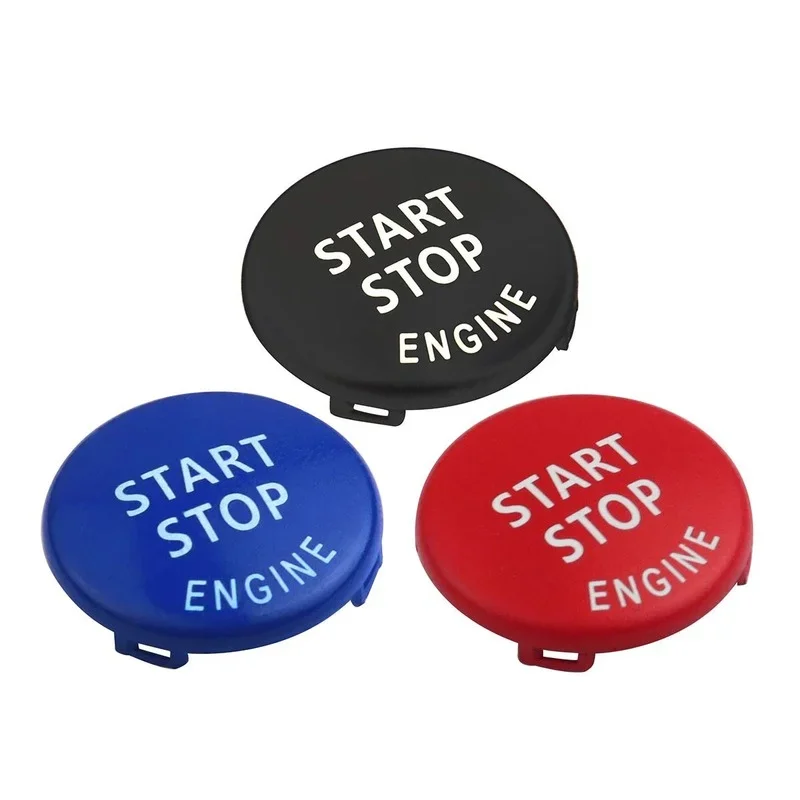 For BMW E90 E60 E89 Engine Start Stop Switch Button Cover Key Decor E91 E84 E83 X1 X3 X5 E70 X6 E71 1 3 5 Series Car Accessories