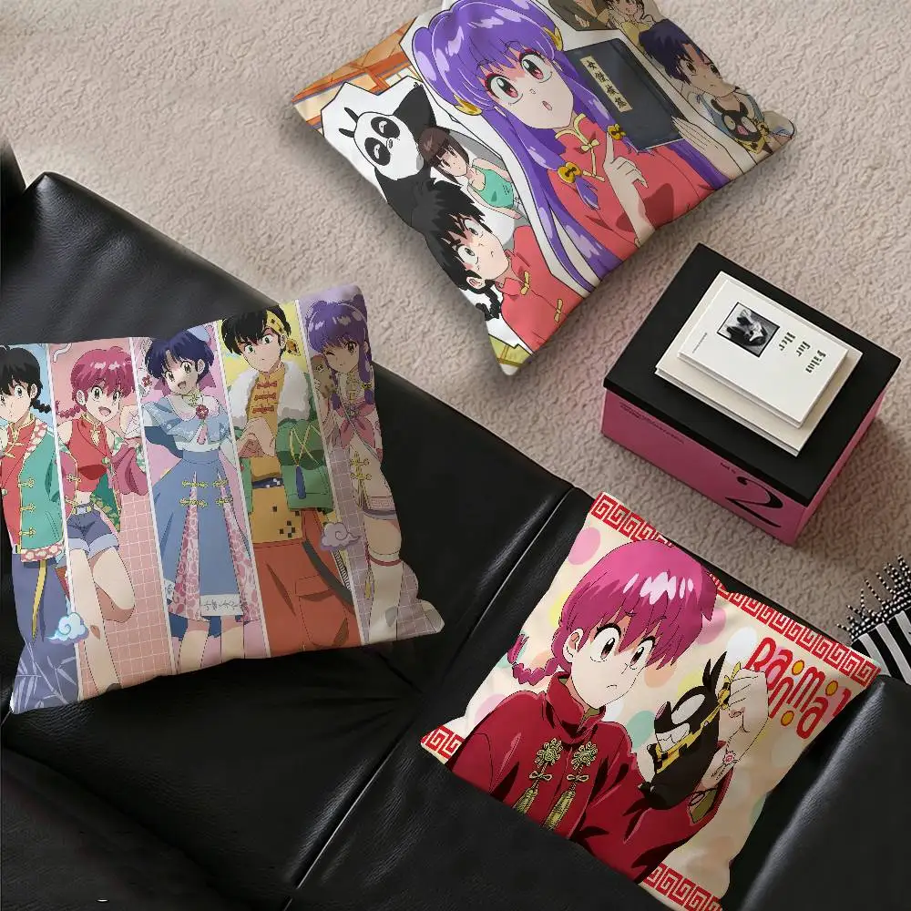 Anime Ranma 2 1 pillow cover sofa cushion cover home room decoration children gift