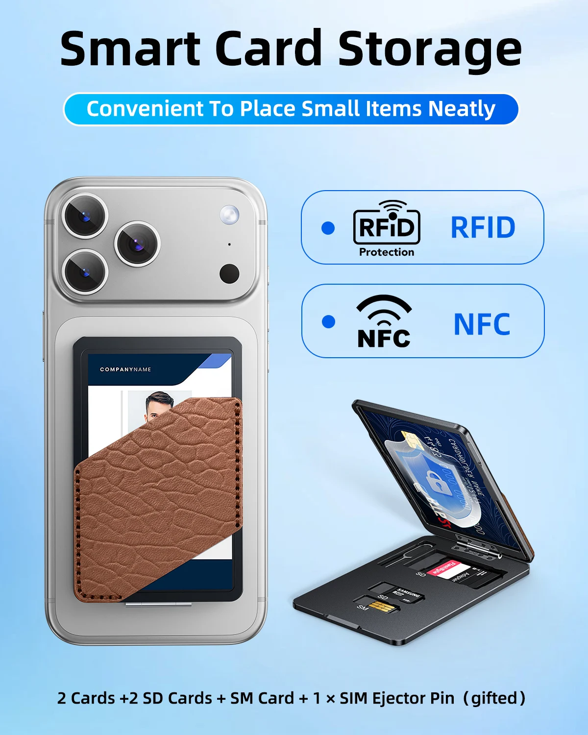 

Oatsbasf портативная металлическая складная подставка для телефона, магнитный держатель для карт, настольная регулируемая универсальная подставка для iPhone 17, 16, 15, Samsung