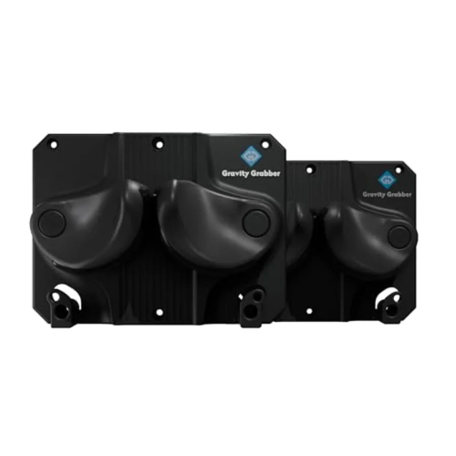 

Ultimate Ski and Snowboard Wall Storage Rack - Fits any Ski or Snowboard - Save Your Rocker Tips and Tails - Damage-free - 2x