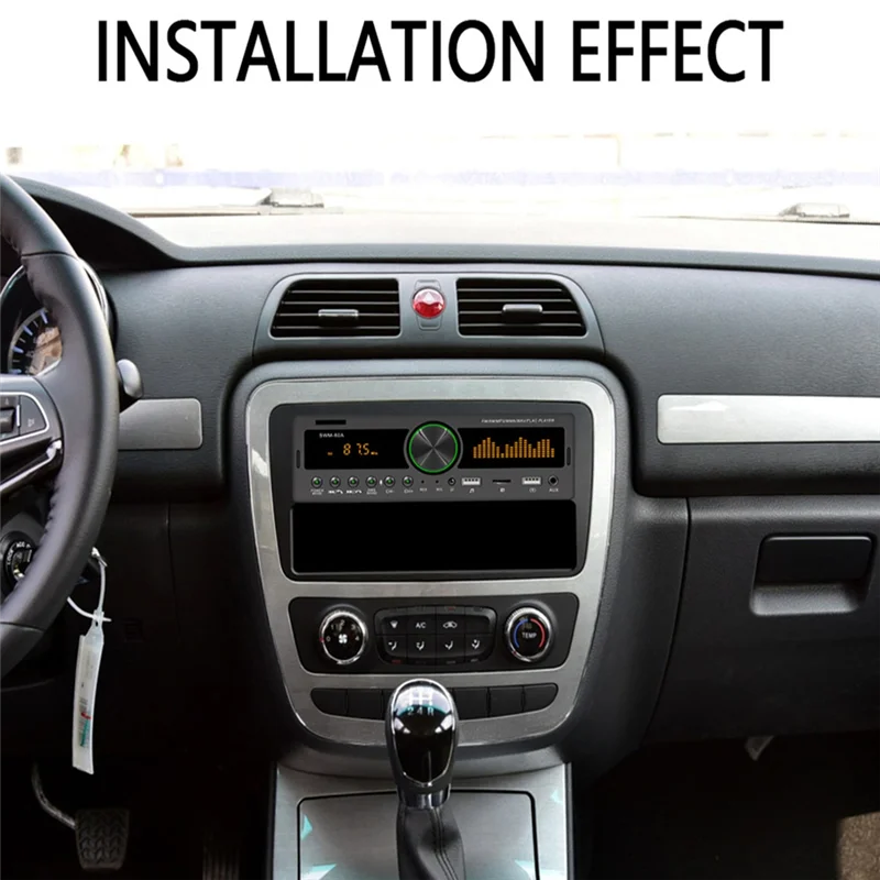 Y43A-Single DIN Wireless MP3 Player USB Charging Vehicle Front Remote Control Vehicle Radio Multimedia