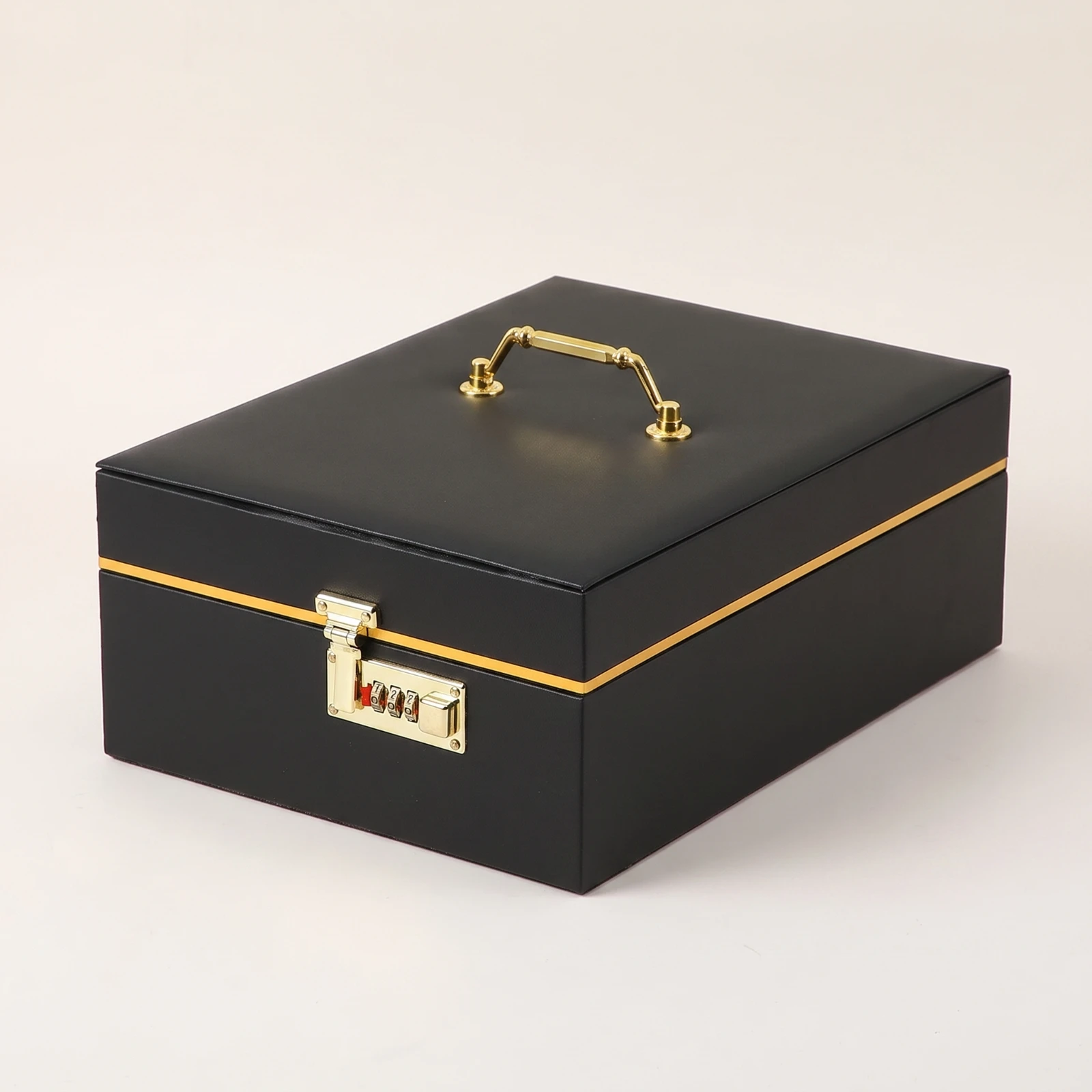 Jewelry Storage Box Lockable Jewelry Box with Lock Secure Stylish for Travelers
