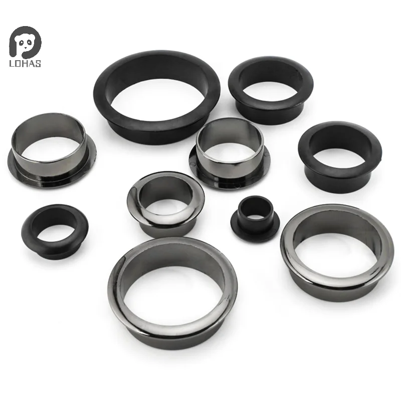 18-80MM Computer Desk Cable Grommets Wire Hole Cover Cabinet Vent Decorative Ring Cable Furniture Hardware Desk Accessories