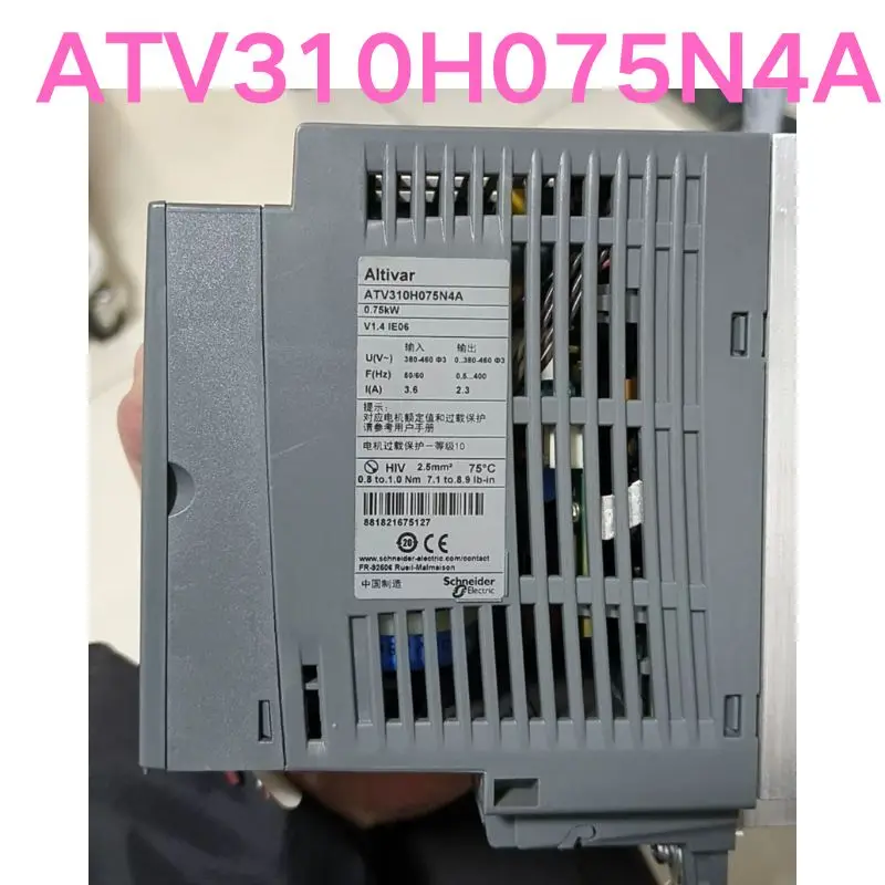 Tweedehands Test Ok Atv310h075n4a 0.75kw 380V