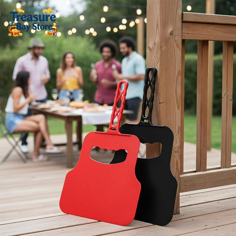 BBQ Hand‑Crank Fan Manual Barbecue Blower Portable Hand‑held Combustion Support Tool For Outdoor Camping Cooking Supplies