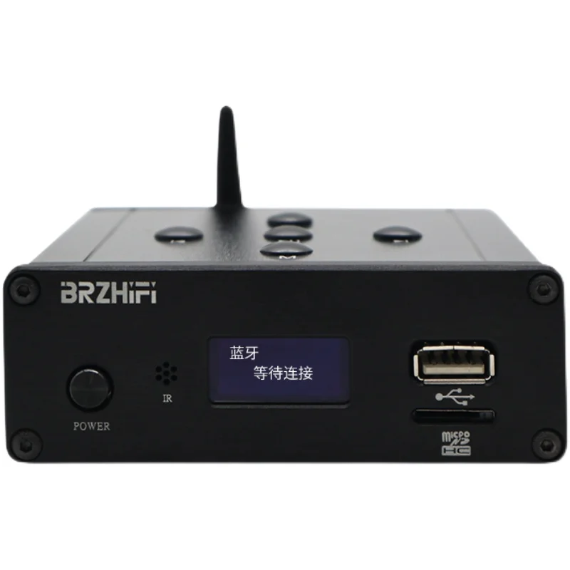 

DC12V ES9018 Decoding Bluetooth 5.0 Audio Receiver 2.1 Channel Mini HIFI Home Computer Mobile Phone USB TF Card Lossless Player