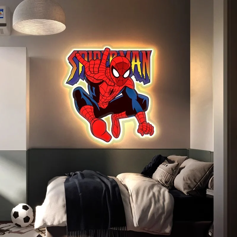 Spider Man LED Neon Sign for K - Baby Nursery Wall Lights recension och pris