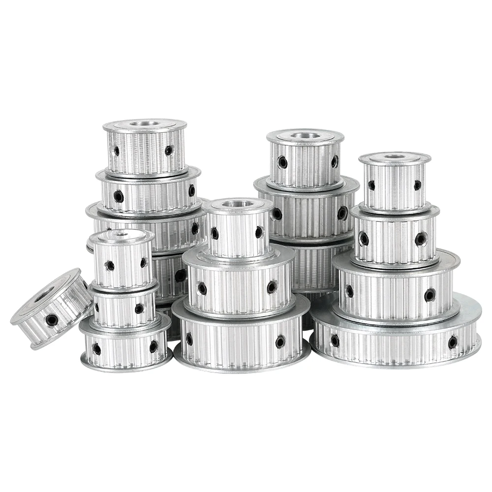 22T Timing Pulley XL AF Shape Teeth Pitch 5.08 mm Belt Pulley Bore 5/6/6.35/7/810/12/14/15/16/17/18/19/20 mm Belt Width 10/15 mm