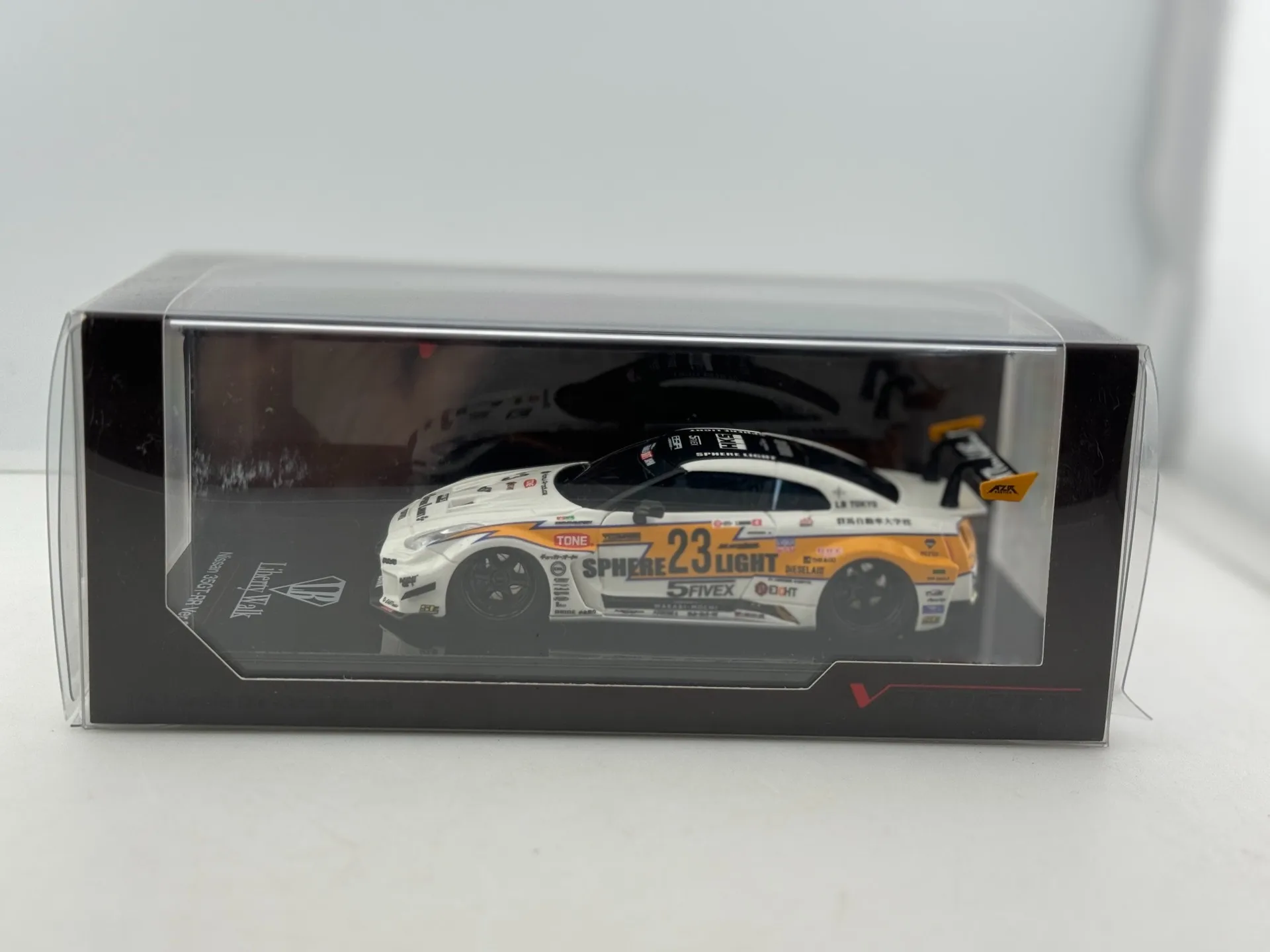 

Литой под давлением TSM масштаб 1/43 LB-Silhouette Works GT35GT-RR модель автомобиля Коллекционная игрушка в подарок сувенирный дисплей орнамент
