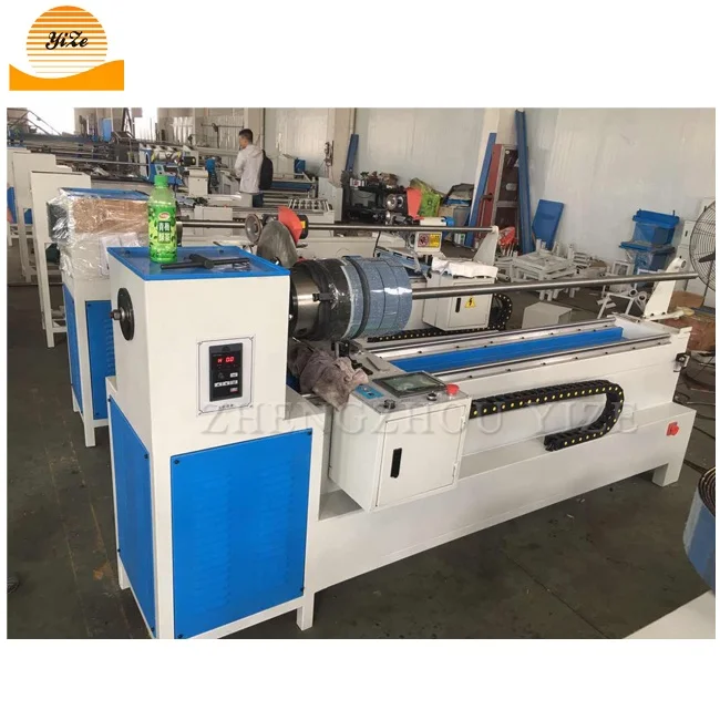 Electric Non Woven Spunlace Fabric Pvc Polythene Film Tape Roll Strip Cutting Machine Paper Thermal Roll Slitting Machine