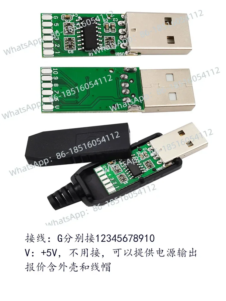 

Custom key value 5 key 10 key USB keypad circuit board instead of shortcut