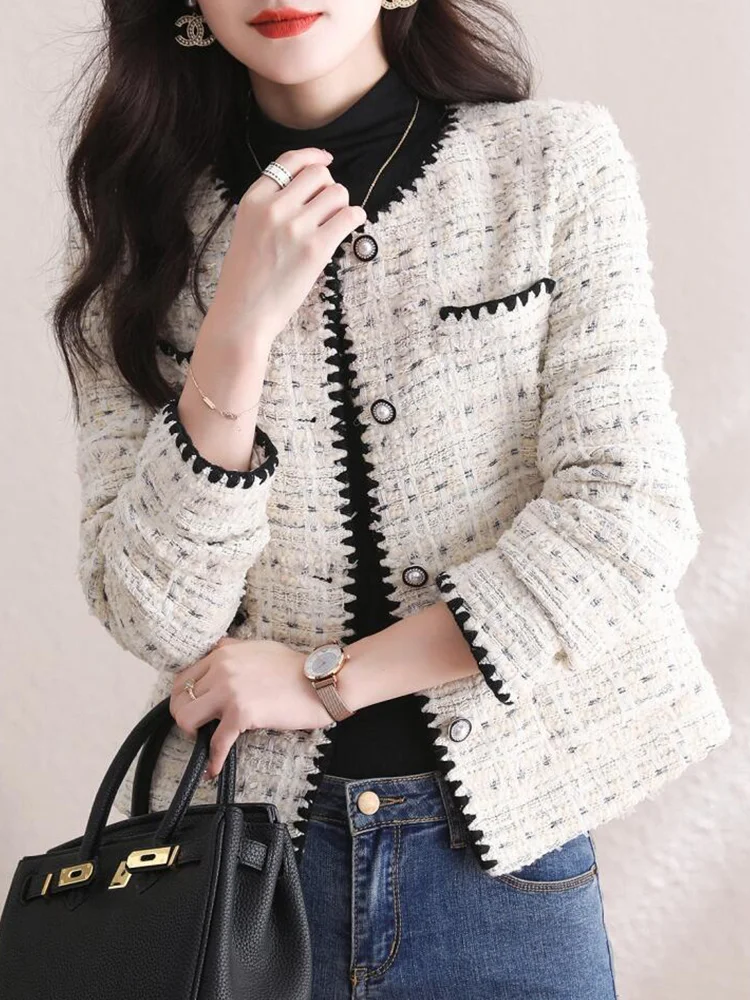 Spring Autumn Winter Short Quilted Jacket Women's Fashion 2026 New Popular Style Elegant Top Small Size Elegant Coat