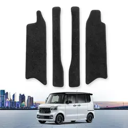 ZUNDUO for Honda N-BOX JF5 JF6 Car Floor Mats Foot Pads 4PCS/SET Non-Slip Front Rear Door Pedal Carpet Protect