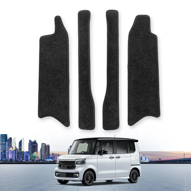 ZUNDUO for Honda N-BOX JF5 JF6 Car Floor Mats Foot Pads 4PCS/SET Non-Slip Front Rear Door Pedal Carpet Protect