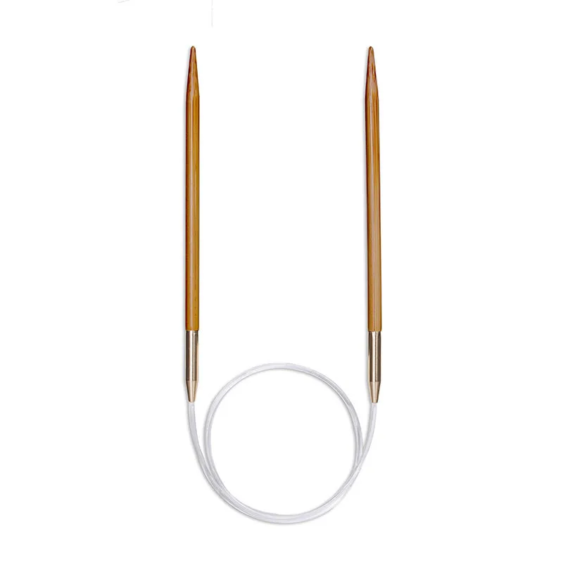 Seeknit Koshitsu 40/60/80/100/cm Sweaters Circular Knitting Needles Knitting Pro Fixed Bamboo Knitting Needle