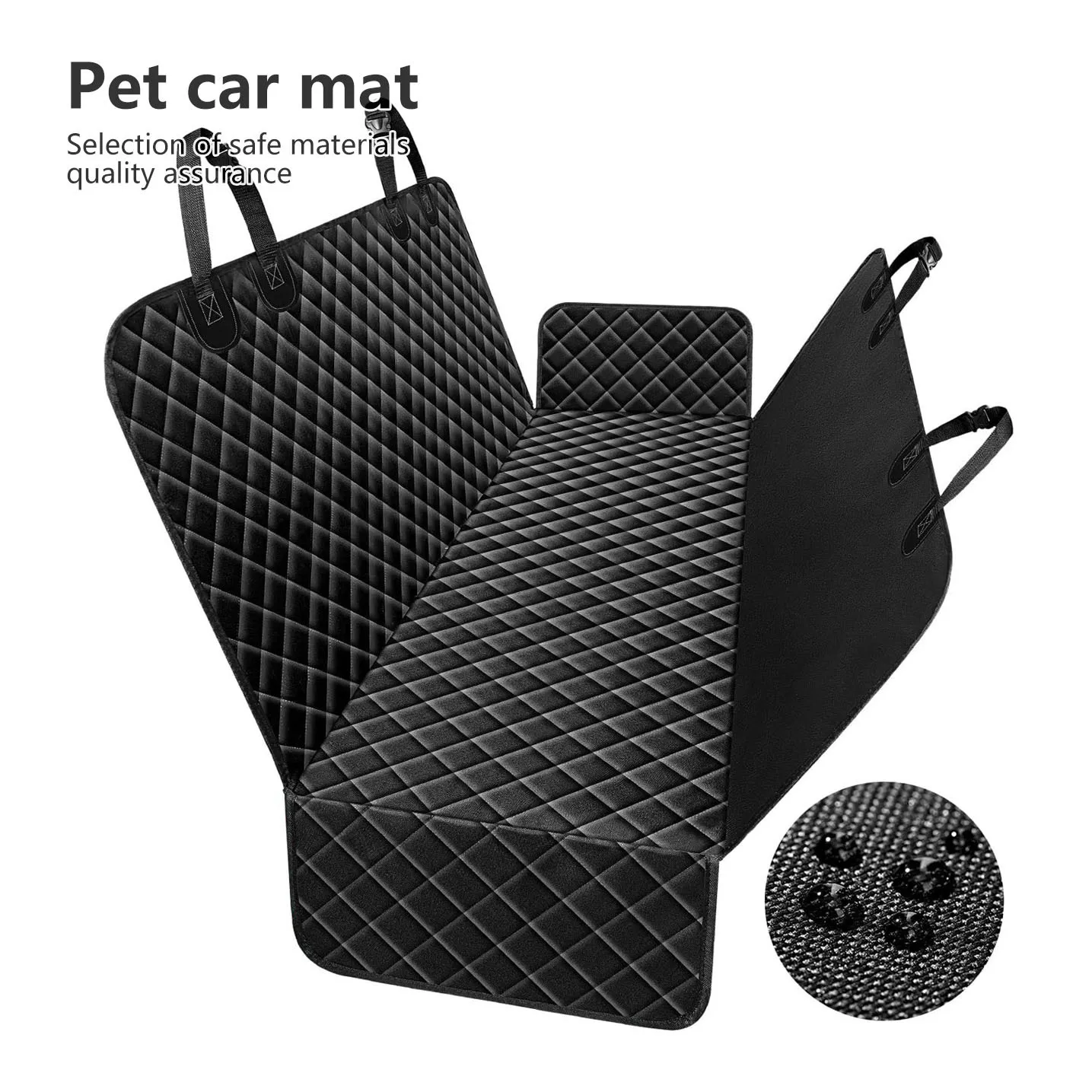 

Dog Car Seat Cover Waterproof Pet Travel Dog Carrier Hammock Car Rear Back Seat Protector Mat Safety Carrier For Dogs Safety Pad