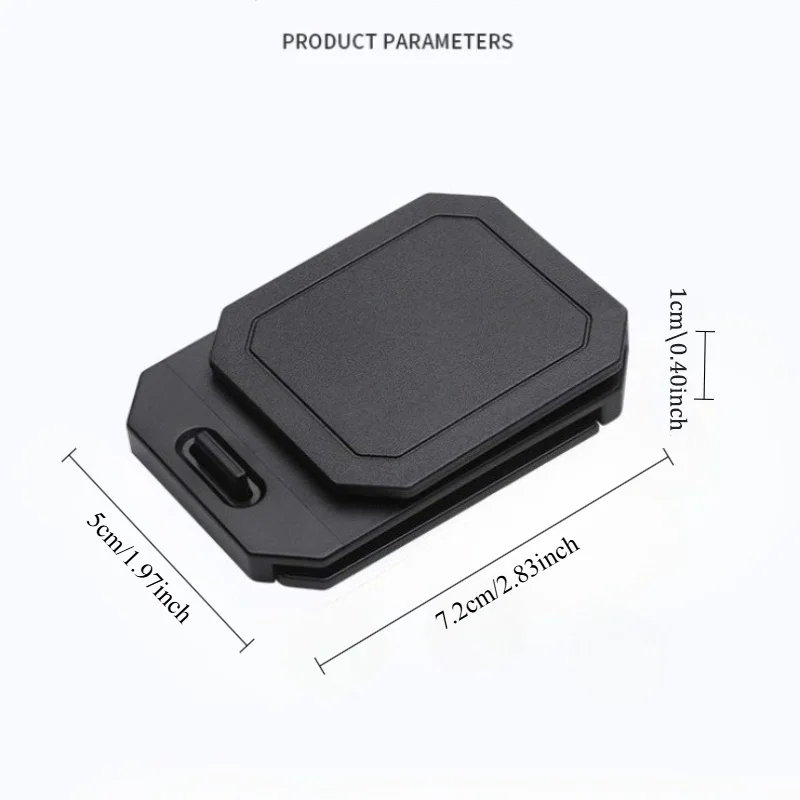 Plastik Robuste Verstellbare Auto-Sicherheitsgurt-Clips Rutschfeste Gurtschnalle Einfache Klemme Befestigungsclip Auto-Styling Zubehör – Detail 8