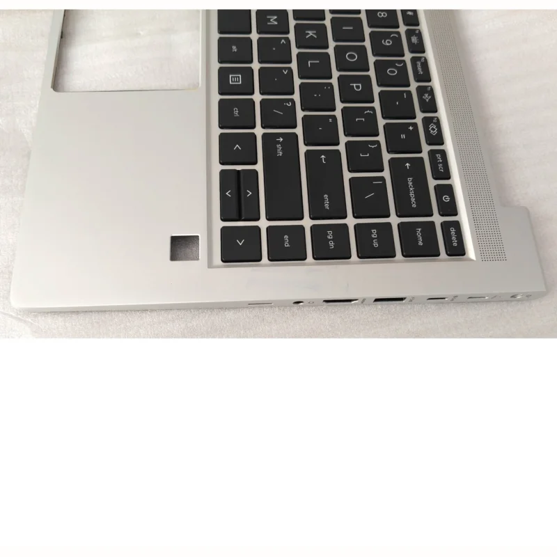 حافظة علوية جديدة من Palmrest بمنفذ USB غير بإضاءة خلفية لـ HP Elitebook 640 G10 N45427-001