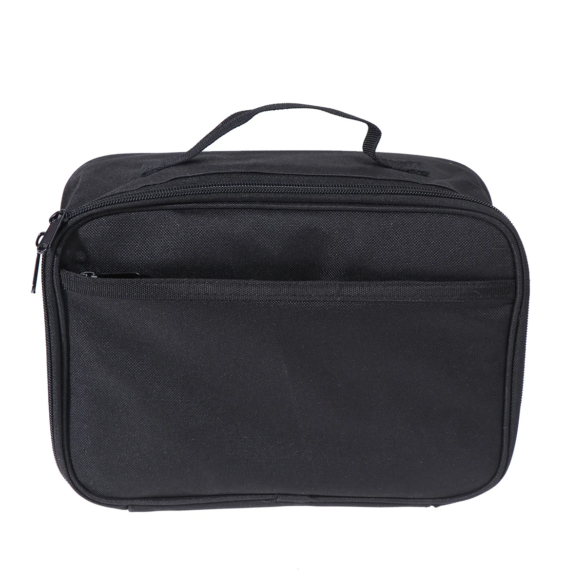 사각형 단열 도시락 가방 옥스포드 원단 벤토 토트 휴대용 보온 쿨러 대용량 학교 소풍 야외 작업용