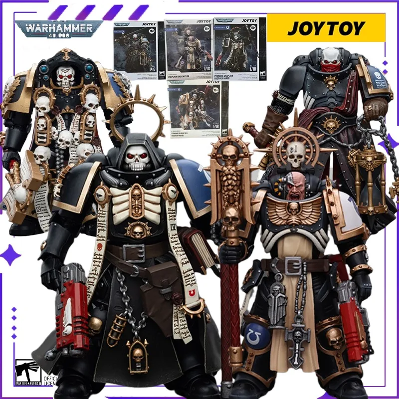 [En Stock] JOYTOY Original 40K1/18 muñeca móvil Warhammer 40000 guerrero extremo arbitrador móvil Anime modelo juguete colección de regalo