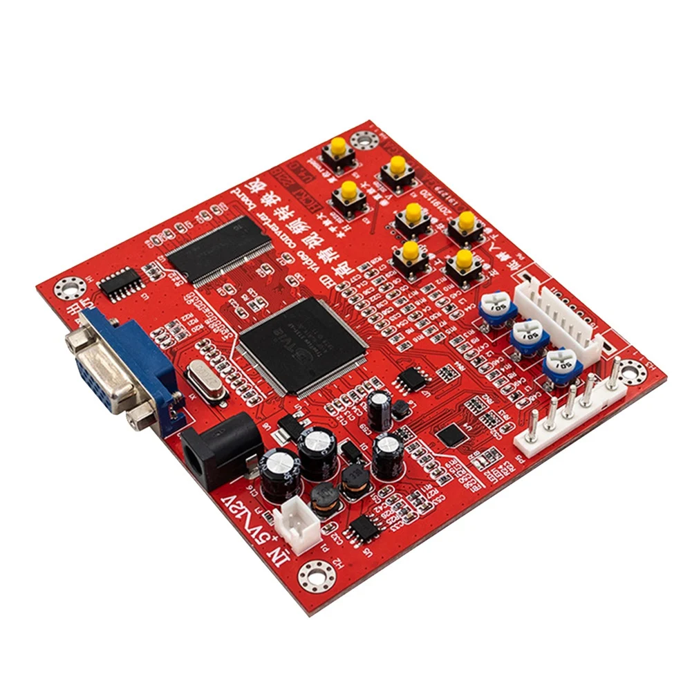 Arcade Game CGA to VGA Converter Video Game Converter Board RGBS/CGA to VGA HD RGB to VGA Converter