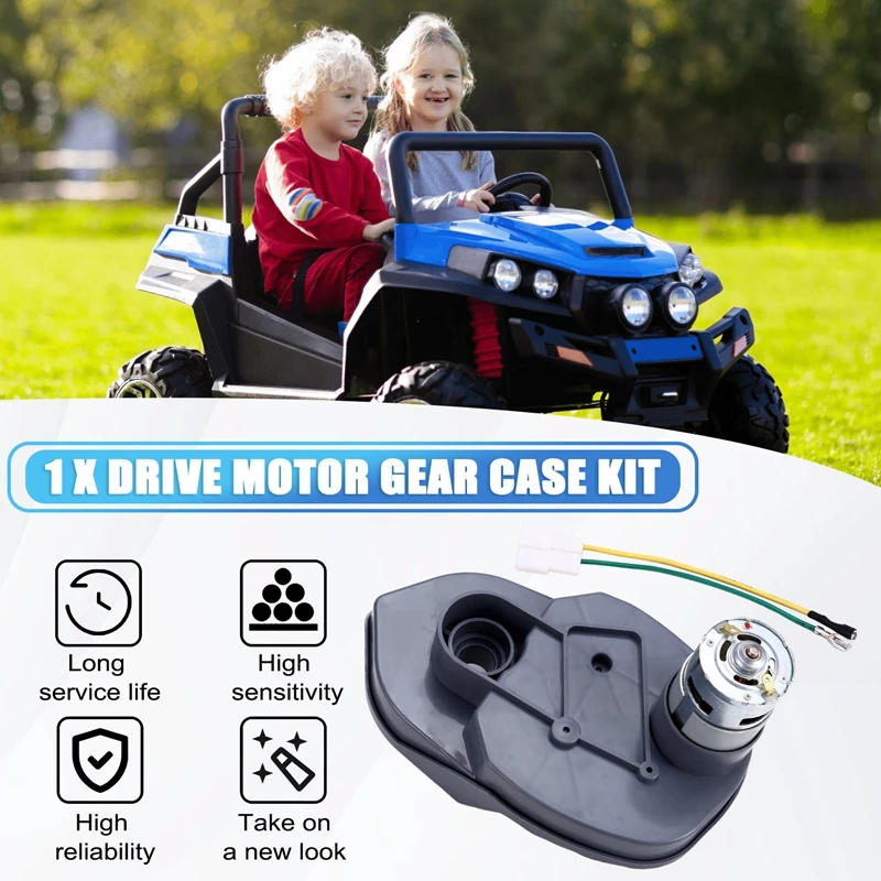 TOP Children Electric Car FY-750 RS775 24V 25000RPM High Speed Gear Case,Children Electric Car Reducer Gear Case