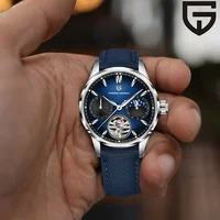Pagani Design's nuevo reloj para hombre de 41MM, reloj mecánico automático de marca de lujo, reloj piloto resistente al agua de 100m de acero inoxidable
