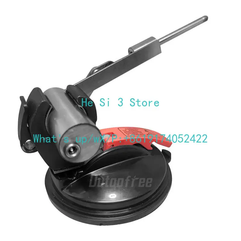 

The mini telescopic motor with large thrust and large suction cup base reciprocates