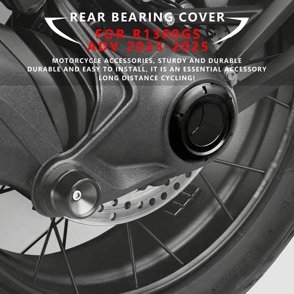 

For BMW R1300GS 2023-2025 Motorcycle Accessories CNC Parts Wheel Hubs Rear Set Aluminum Hubcap Kit R 1300 GS