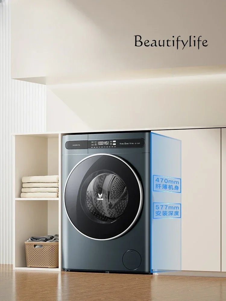 Drum Washing Machine 10kg Large Capacity Automatic Washing and Drying All-in-One Machine