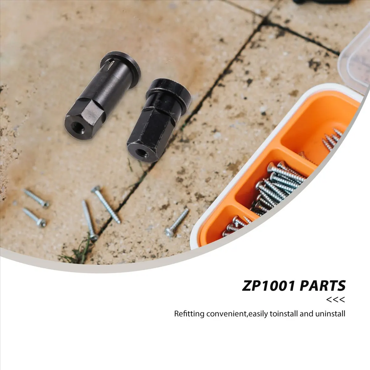 【CYBER MONDAY】4Pcs Metal Wheel Hex Hub Drive Adapter Combiner for HB Toys ZP1001 ZP1002 ZP 1001 ZP 1002 1/10 RC Car Upgrade Part