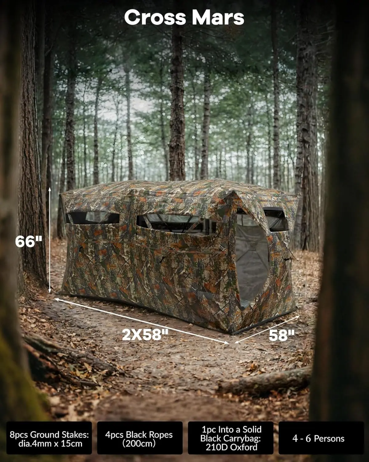 270° Hunting Ground Blind 5