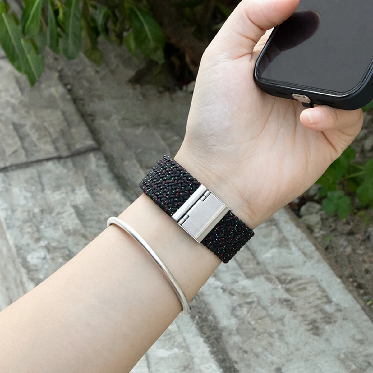 Bandas trenzadas para Galaxy Fit 3, accesorios de correa, pulsera deportiva de nailon ajustable de repuesto para Samsung Galaxy fit3