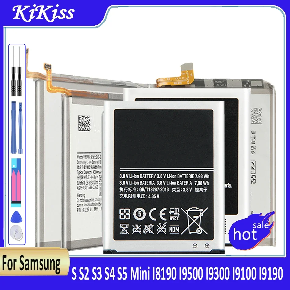 EB425161LU Battery for Samsung Galaxy S S2 S3 S4 S5 Mini I8190 I9500 I9300 I9100 I9190 I9000 S GT-I9070 I9 S3mini S4mini code