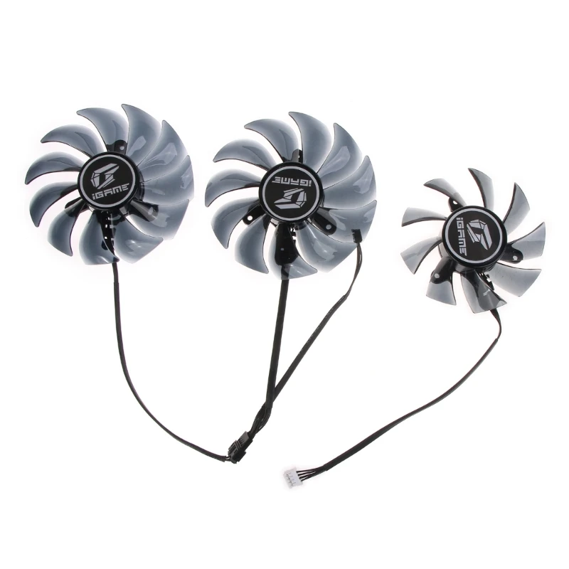 PVA080E12R VGA Fan Graphics Card Cooling 4Pin 12V Fan for Colorful 2060 2070 Dropship