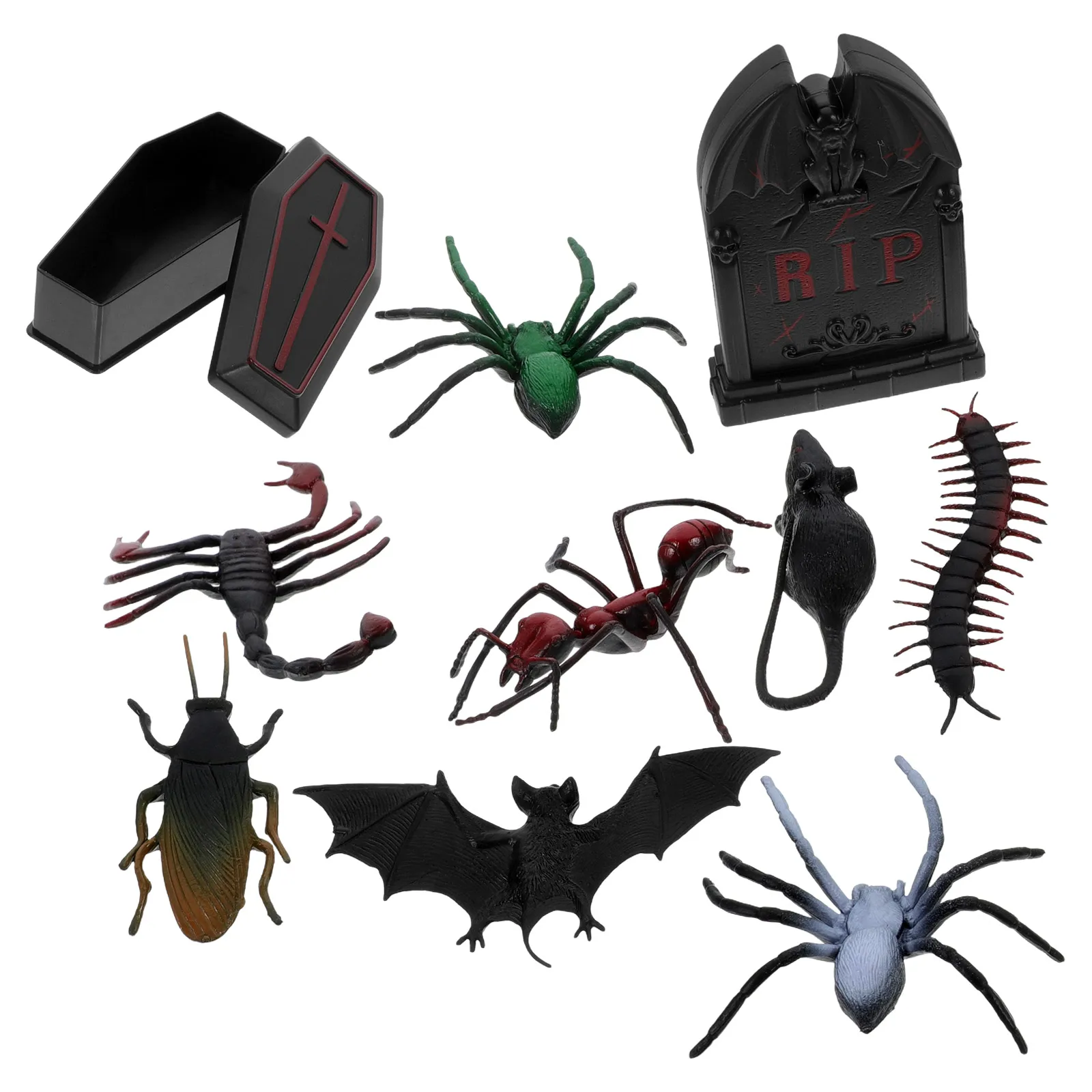 

Tombstone Coffin Decoration Halloween Miniature Kit House Decorations Graveyard Miniatures Child