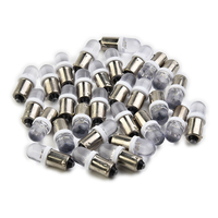 Experience the Perfect Lighting for Your Pinball Machine 100x 6V 6 3V DC White T11 T4W BA9S H6W 1895 1SMD LED Light Bulb