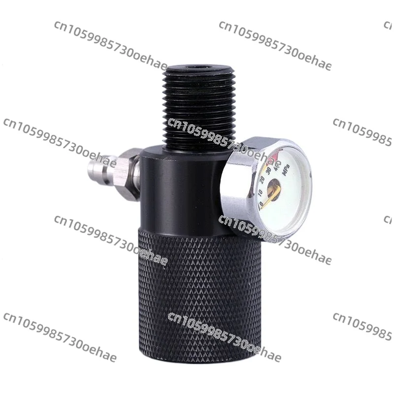 40Mpa Two-hole Pressure Measuring Valve with Pressure Gauge, Luminous Display, Inflatable Adapter 8